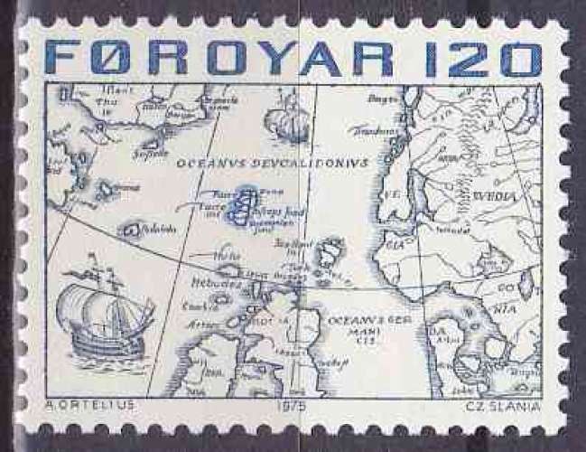 FEROE 1975 NEUF** MNH N° 8