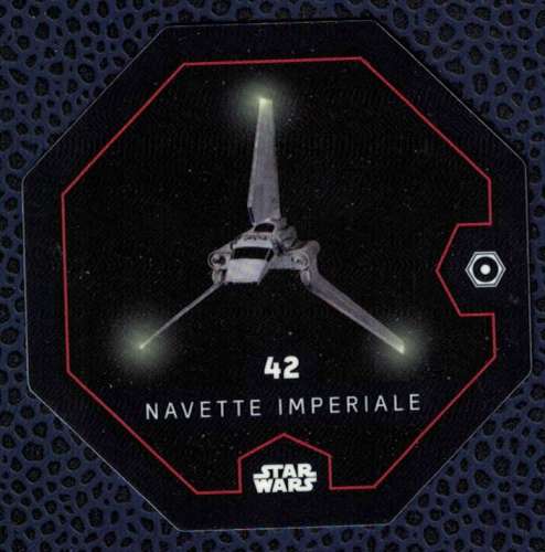 Jeton E. Leclerc Cosmic Shells Star Wars Navette Impériale 42