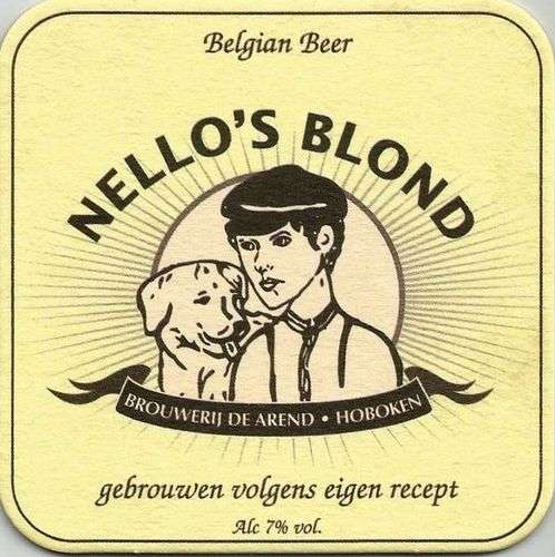 Belgique Sous bock Patrasche / Nello's Blond