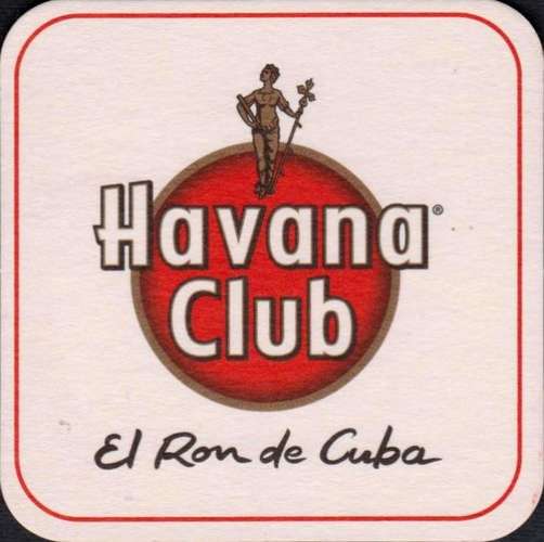 Cuba 2014 Sous verre Havana Club