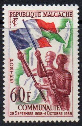 Madagascar N° 340 * Communauté Française