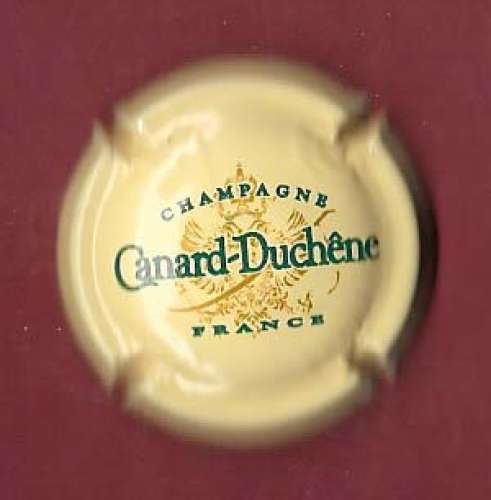 Capsule - Champagne Canard Duchêne - jaune-crème 