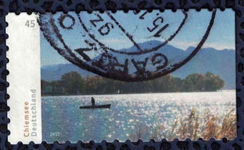 Allemagne 2015 Oblitéré rond Used Panoramas Paysages Lac de Chiemsee