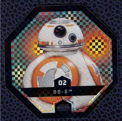 Jeton E. Leclerc Cosmic Shells Star Wars BB - 8 numéro 02