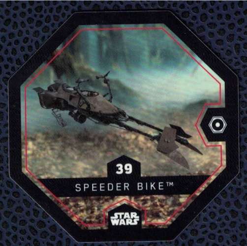 Jeton E. Leclerc Cosmic Shells Star Wars Speeder Bike 39