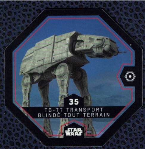 Jeton E. Leclerc Cosmic Shells Star Wars TB - TT Transport Blindé Tout Terrain 35