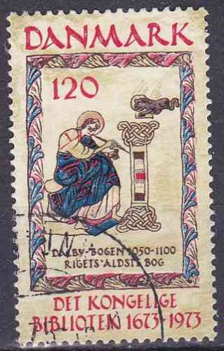 DANEMARK 1973 OBLITERE N° 557