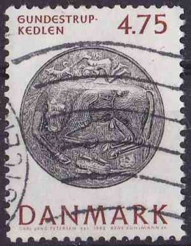 DANEMARK 1992 OBLITERE N° 1023 Vestiges préhistoriques