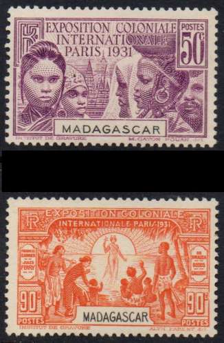 Madagascar N° 180 - 181 *