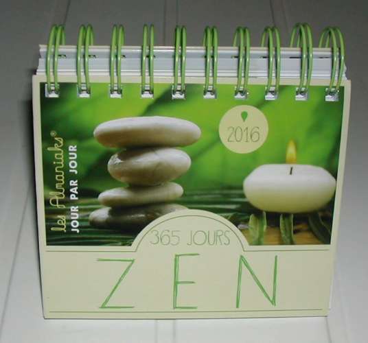 Calendrier Tryptique 2016 Calendar 365 Jours Zen