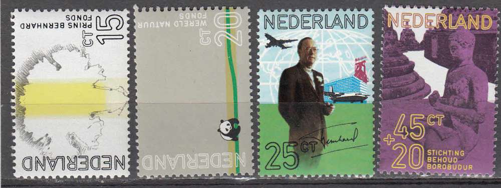 Pays-Bas 1971  Y&T  934 - 937  N**   
