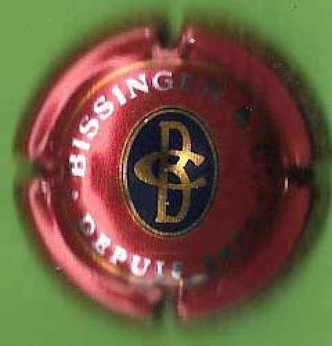 Capsule - champagne Bissinger & Co - depuis 1875