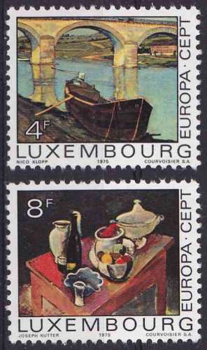 LUXEMBOURG 1975 NEUF** MNH N° 856 857