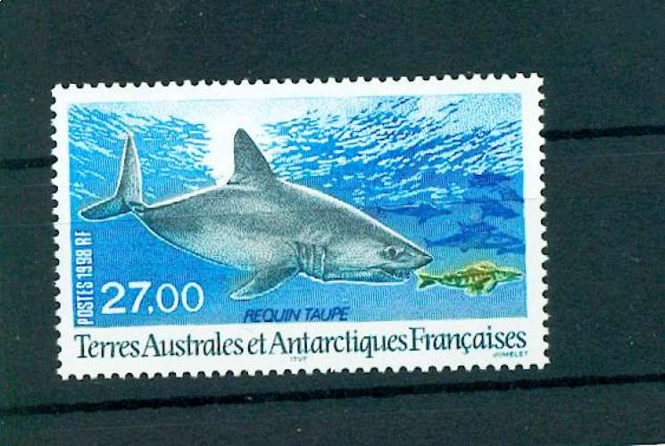 TAAF 228 requin taupe neufs * * TB mnh sin charnela prix de la poste 4.12