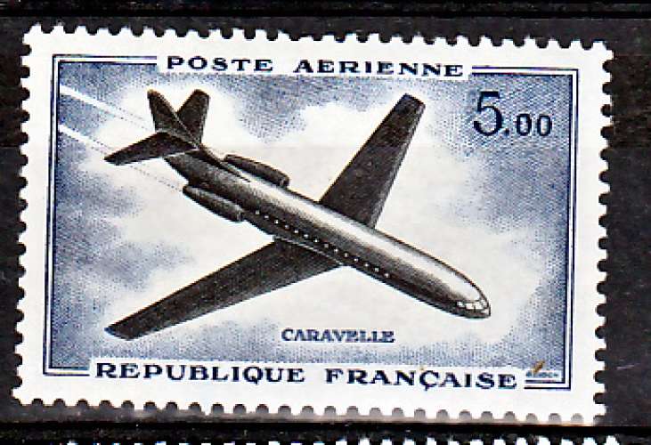 France PA 40 1/4 de cote Caravelle 1960 neuf ** TB MNH sin charnela cote 4