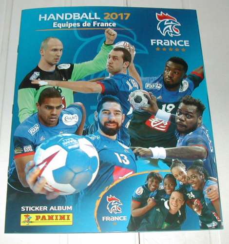 Panini Handball 2017 Sticker Album Équipes De France