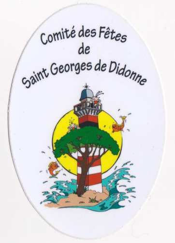 France 17 Autocollant Comité des Fêtes Saint Georges de Didonne