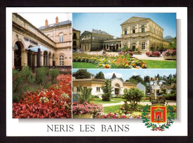 Cpm Néris-les-Bains ( Allier ) cité thermale 