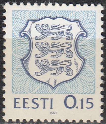Eesti 1991 Michel 167 Neuf ** Cote (2013) 0.40 € Armoirie