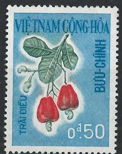 Vietnam (Sud) - 1967 - Y & T n° 304 - Fruits - Pomme d'acajou - MH sans gomme