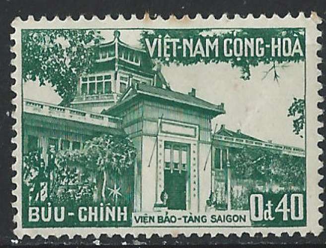 Vietnam (Sud) - 1959 - Y & T n° 104 - Musée de Saïgon - MH