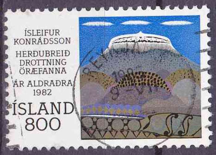 ISLANDE 1982 OBLITERE N° 537