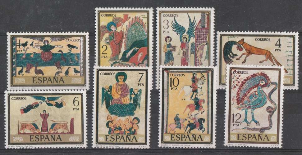 ESPAGNE n° 1930-1937 ( 8 val.) neufs **