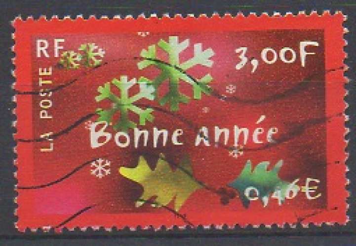 France  2000 - y & t : 3363 - Bonne année