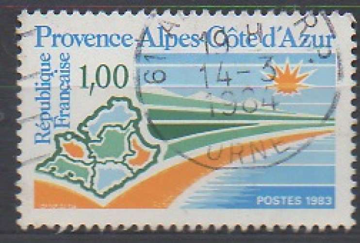 France 1983 - y & t : 2252 - Provence Côte-d'Azur