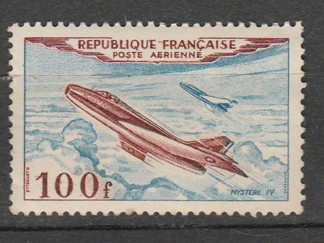 France Poste aérienne Mystère IV  YT  PA30**
