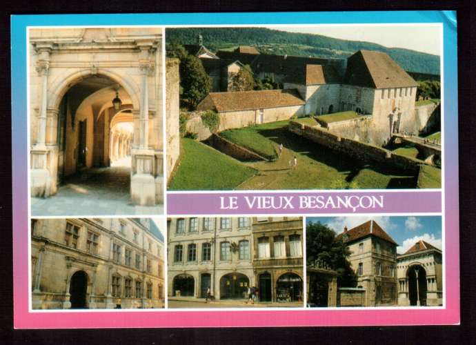 France Cpm Besançon ( Doubs ) le vieux Besançon - multivues