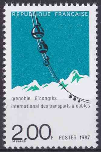 FRANCE 1987 NEUF** MNH N° 2480 Transports à câbles