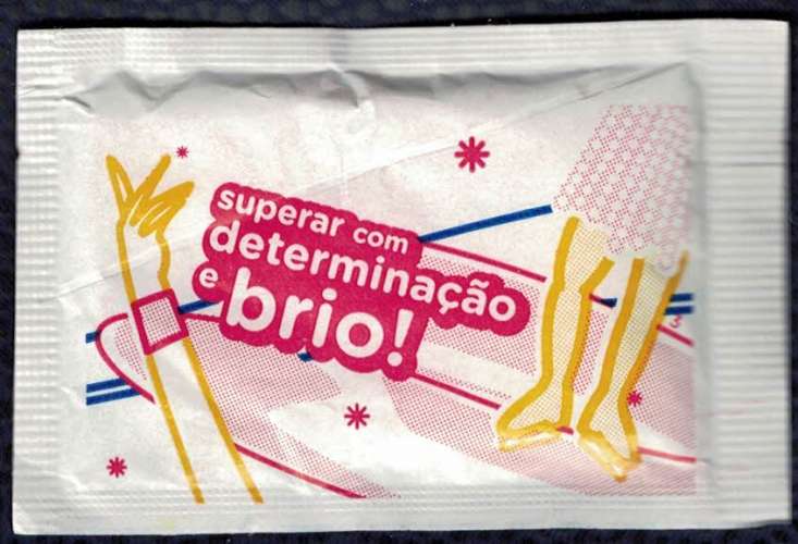 Portugal Sachet Sucre Torrié surmonter avec détermination et fierté