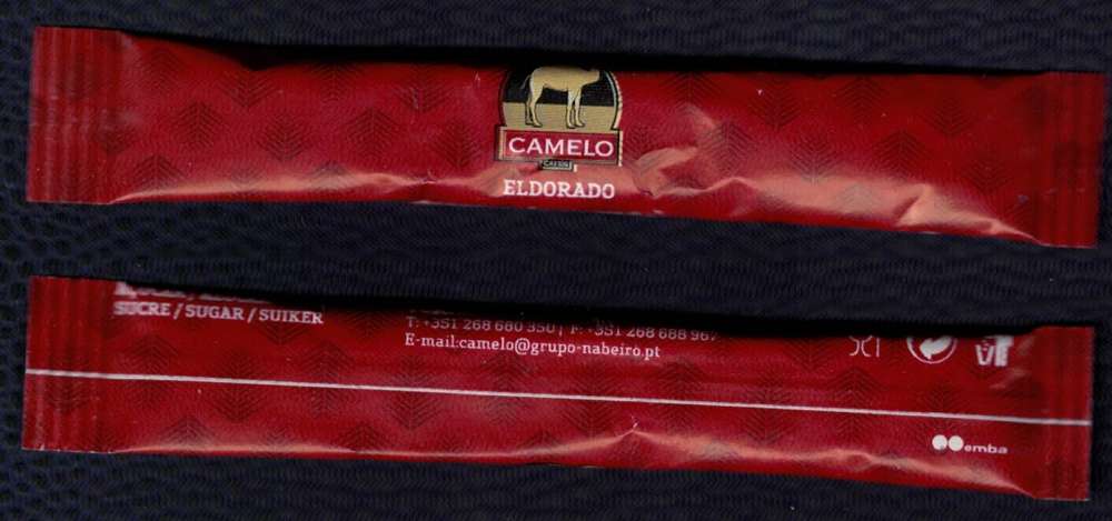 Portugal Sachet Sucre Bûchette Camelo Eldorado