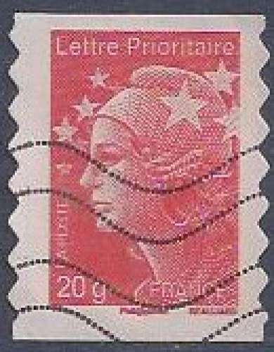 FRANCE 2011 : yt 590 Oblitéré/Used # Marianne de Beaujard - Lettre Prioritaire