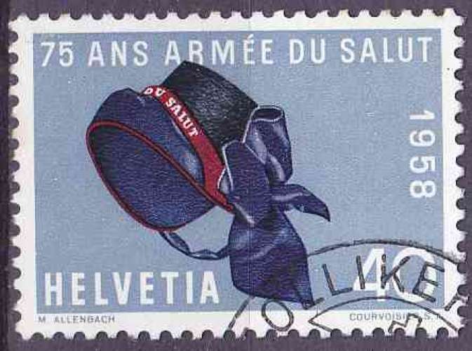 SUISSE 1958 OBLITERE N° 605