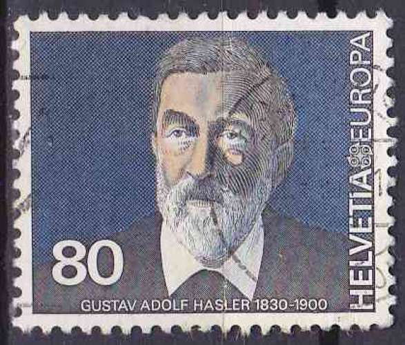 SUISSE 1980 OBLITERE N° 1105 europa