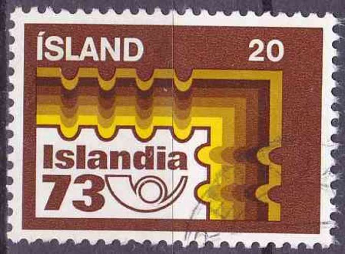 ISLANDE 1973 OBLITERE N° 436