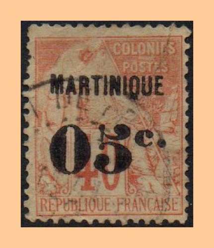 Martinique N° 14 Obl 