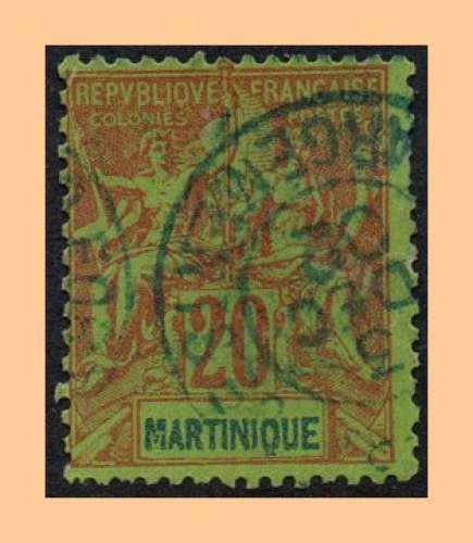 Martinique N° 37 Obl 