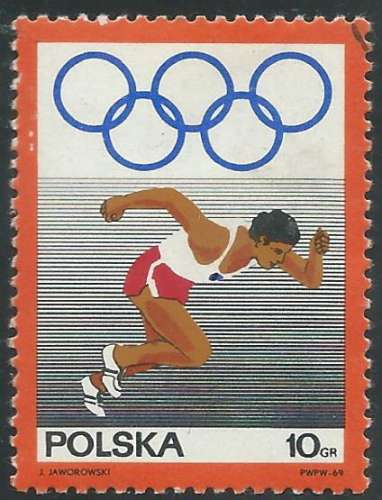 Pologne - Y&T 1758 (o) - Athlétisme -