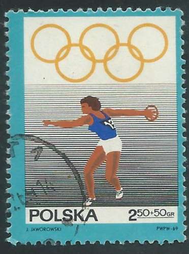 Pologne - Y&T 1762 (o) - Disque -