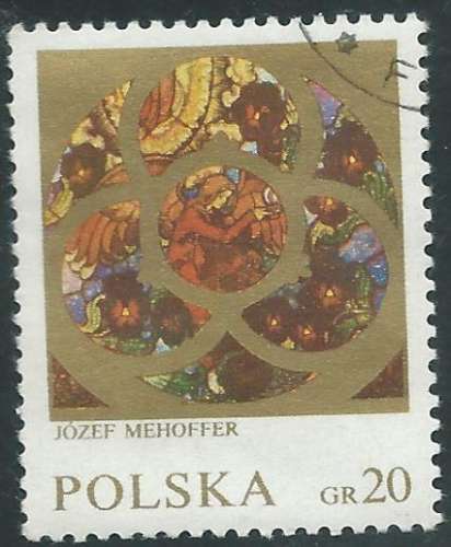 Pologne - Y&T 1949 (o) - Vitraux -