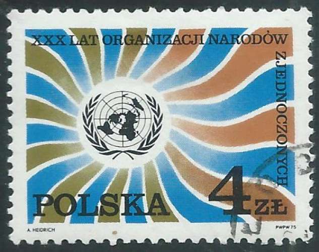 Pologne - Y&T 2228 (o) - ONU -