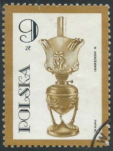 Pologne - Y&T 2618 (o) - Lampe à pétrole -
