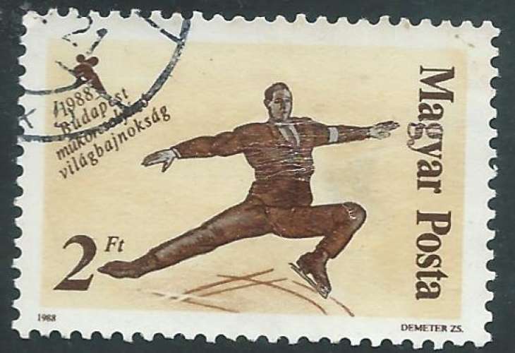 Hongrie - Y&T 3151 (o) - Patinage artistique -