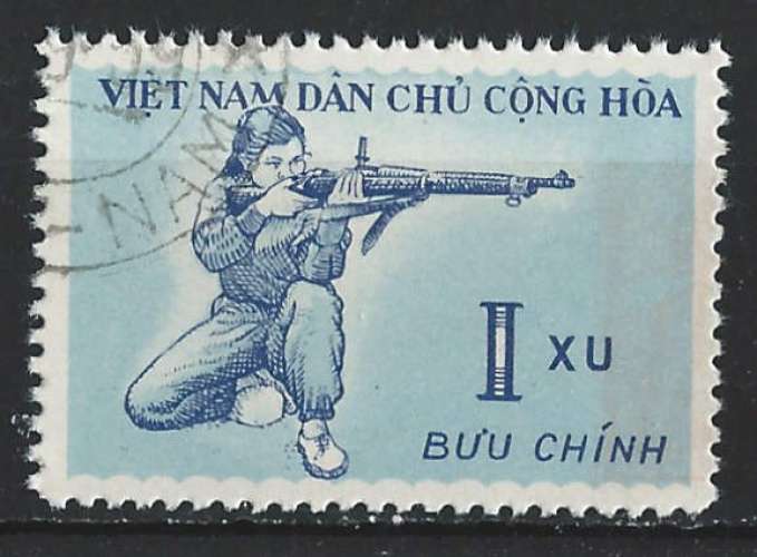 Vietnam (Nord) - 1959 - Y & T n° 172 - Série sportive - Tir - O. (4)