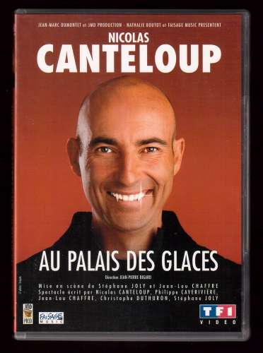  DVD  2005 Nicolas Canteloup au Palais des Glaces Dolby digital TF1 Video EDV 1035