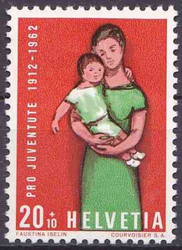 SUISSE 1962 NEUF charnière N° 702