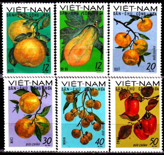 Viêt Nam du Nord 648 / 53 Fruits